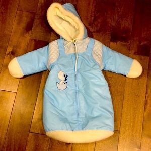 Vintage 80’s Claire Bell Snowsuit - Size 6M